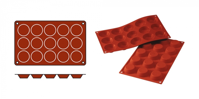 Moules en silicone souples anti-adhesifs Type A